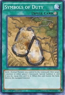 Symbols of Duty - Legendary Decks II - YuGiOh card