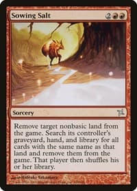 Sowing Salt - Betrayers of Kamigawa - Magic: The Gathering card