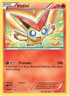 Victini - 15/101 (BW Noble Victories) - Deck Exclusives - Pokemon card