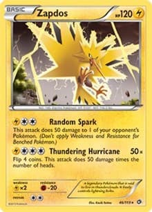 Zapdos - 46/113 (BW Legendary Treasures) - Deck Exclusives - Pokemon card