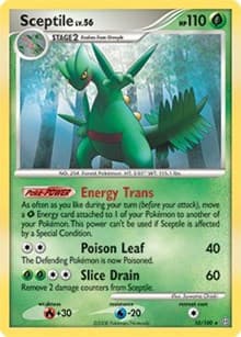 Sceptile - 10/100 (DP Stormfront) - Deck Exclusives - Pokemon card