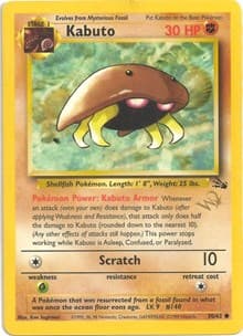 Kabuto [W Stamped] - WoTC Promo - Pokemon card