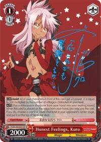 Honest Feelings, Kuro (SP) - Fate/kaleid liner PRISMA ILLYA DX - Weiss Schwarz card