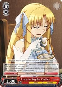 Luvia in Regular Clothes - Fate/kaleid liner PRISMA ILLYA DX - Weiss Schwarz card
