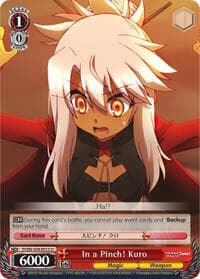 In a Pinch! Kuro - Fate/kaleid liner PRISMA ILLYA DX - Weiss Schwarz card