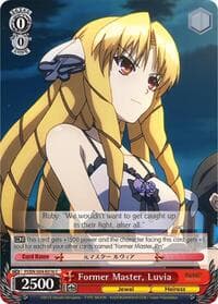 Former Master, Luvia - Fate/kaleid liner PRISMA ILLYA DX - Weiss Schwarz card