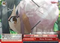 Mana Resupply - Fate/kaleid liner PRISMA ILLYA DX - Weiss Schwarz card