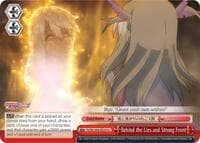 Behind the Lies and Strong Front - Fate/kaleid liner PRISMA ILLYA DX - Weiss Schwarz card