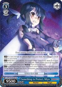 Something to Protect, Miyu (SR) - Fate/kaleid liner PRISMA ILLYA DX - Weiss Schwarz card