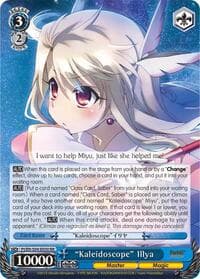 "Kaleidoscope" Illya - Fate/kaleid liner PRISMA ILLYA DX - Weiss Schwarz card