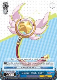 Magical Stick, Ruby - Fate/kaleid liner PRISMA ILLYA DX - Weiss Schwarz card