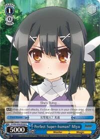 Perfect Super-human? Miyu - Fate/kaleid liner PRISMA ILLYA DX - Weiss Schwarz card