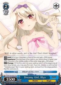 Dreamy Girl, Illya (SR) - Fate/kaleid liner PRISMA ILLYA DX - Weiss Schwarz card