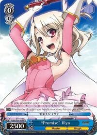 "Promise" Illya - Fate/kaleid liner PRISMA ILLYA DX - Weiss Schwarz card