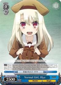 Normal Girl, Illya - Fate/kaleid liner PRISMA ILLYA DX - Weiss Schwarz card