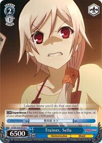 Trainer, Sella - Fate/kaleid liner PRISMA ILLYA DX - Weiss Schwarz card