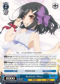 Realistic Miyu (SR) - Fate/kaleid liner PRISMA ILLYA DX - Weiss Schwarz card