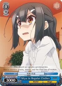 Miyu in Regular Clothes - Fate/kaleid liner PRISMA ILLYA DX - Weiss Schwarz card