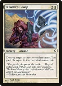 Terashi's Grasp - Betrayers of Kamigawa - Magic: The Gathering card