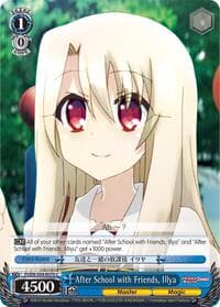 After School with Friends, Illya - Fate/kaleid liner PRISMA ILLYA DX - Weiss Schwarz card