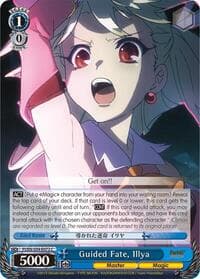 Guided Fate, Illya - Fate/kaleid liner PRISMA ILLYA DX - Weiss Schwarz card