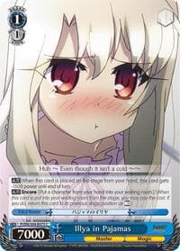 Illya in Pajamas - Fate/kaleid liner PRISMA ILLYA DX - Weiss Schwarz card
