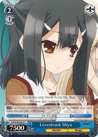 Lovestruck Miyu - Fate/kaleid liner PRISMA ILLYA DX - Weiss Schwarz card