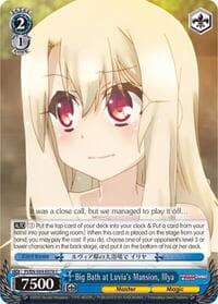 Big Bath at Luvia's Mansion, Illya - Fate/kaleid liner PRISMA ILLYA DX - Weiss Schwarz card