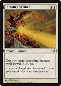 Terashi's Verdict - Betrayers of Kamigawa - Magic: The Gathering card
