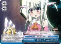 Birth of A Magical Girl!! - Fate/kaleid liner PRISMA ILLYA DX - Weiss Schwarz card