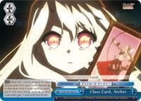 Class Card, Archer - Fate/kaleid liner PRISMA ILLYA DX - Weiss Schwarz card