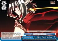 Class Card, Archer (RRR) - Fate/kaleid liner PRISMA ILLYA DX - Weiss Schwarz card