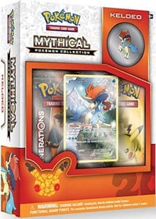 Mythical Pokemon Collection Box [Keldeo] - Generations - Pokemon card