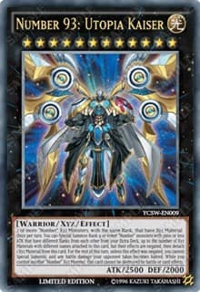 Number 93: Utopia Kaiser - Yu-Gi-Oh! Championship Series Prize Cards - YuGiOh card