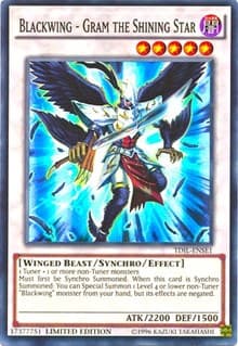 Blackwing - Gram the Shining Star - The Dark Illusion - YuGiOh card