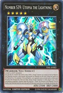 Number S39: Utopia the Lightning - The Dark Illusion - YuGiOh card