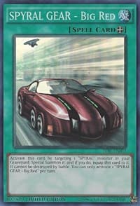 SPYRAL GEAR - Big Red - The Dark Illusion - YuGiOh card