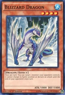 Blizzard Dragon - Structure Deck: Seto Kaiba - YuGiOh card