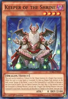 Keeper of the Shrine - Structure Deck: Seto Kaiba - YuGiOh card