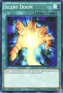 Silent Doom - Structure Deck: Seto Kaiba - YuGiOh card
