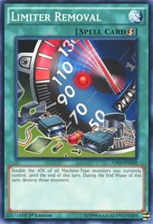 Limiter Removal - Structure Deck: Seto Kaiba - YuGiOh card
