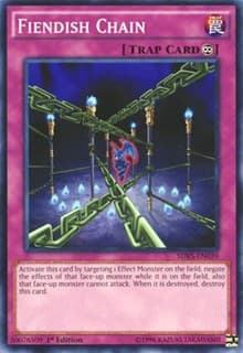 Fiendish Chain - Structure Deck: Seto Kaiba - YuGiOh card