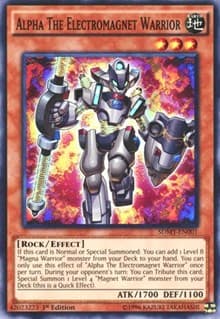 Alpha The Electromagnet Warrior - Structure Deck: Yugi Muto - YuGiOh card
