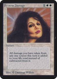 Reverse Damage - Alpha Edition - Magic: The Gathering card
