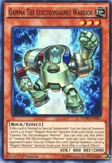 Gamma The Electromagnet Warrior - Structure Deck: Yugi Muto - YuGiOh card