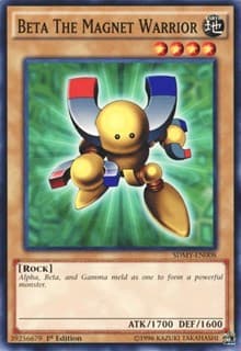 Beta The Magnet Warrior - Structure Deck: Yugi Muto - YuGiOh card