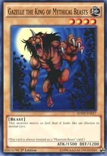 Gazelle the King of Mythical Beasts - Structure Deck: Yugi Muto - YuGiOh card