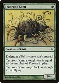 Traproot Kami - Betrayers of Kamigawa - Magic: The Gathering card