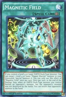 Magnetic Field - Structure Deck: Yugi Muto - YuGiOh card