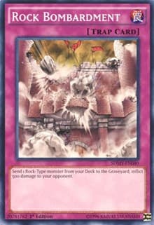 Rock Bombardment - Structure Deck: Yugi Muto - YuGiOh card